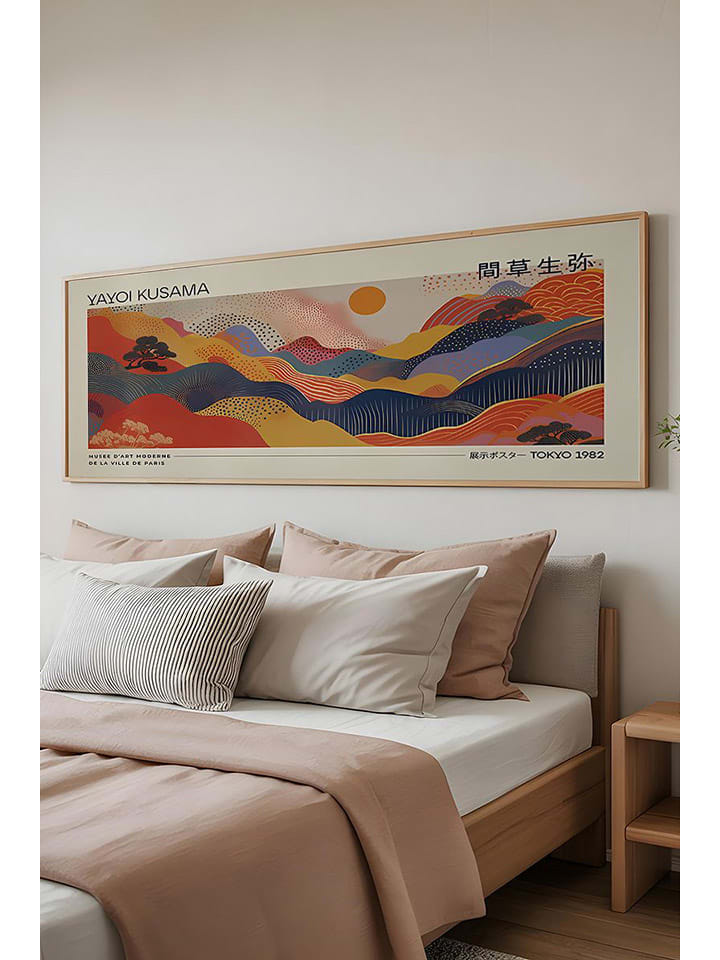 Ingelijste kunstdruk - (B)120 x (H)50 cm