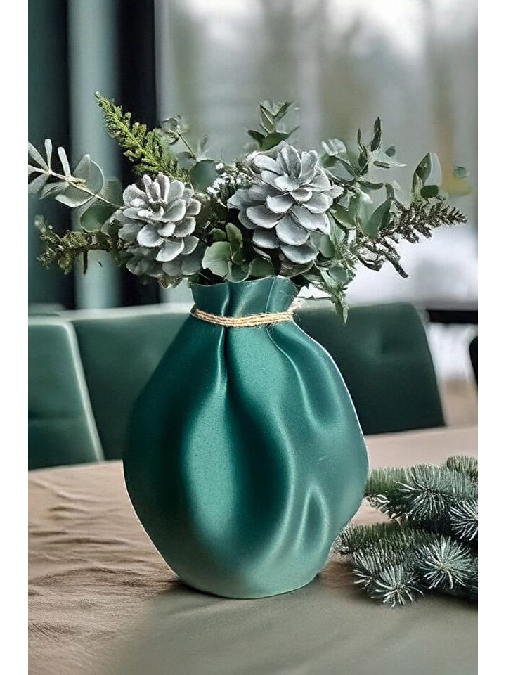 Wazon w kolorze morskim - wys. 20 cm