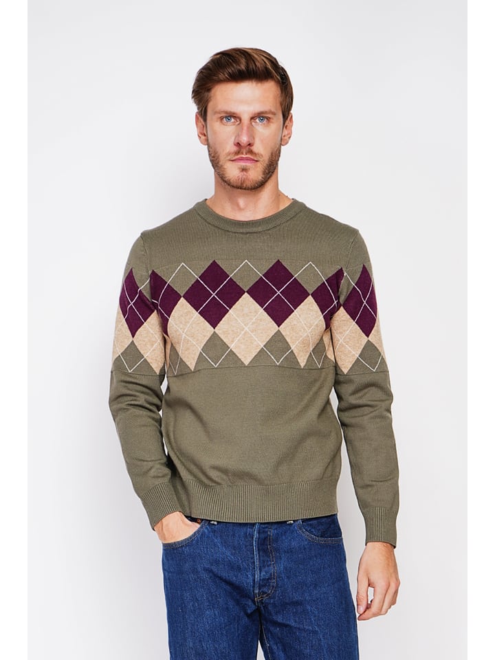 Pullover in Khaki
