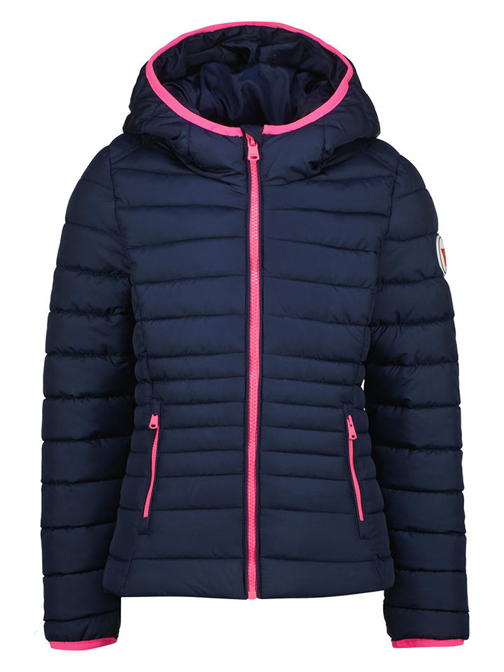 Steppjacke in Dunkelblau