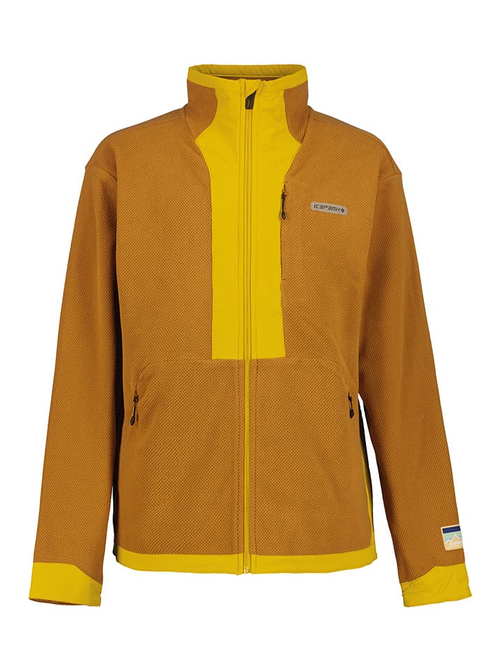 Fleecejacke "Oglethorpe" in Hellbraun