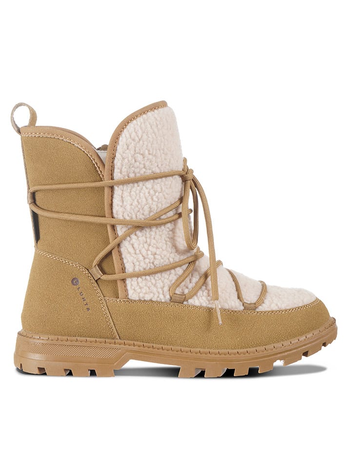 Winterboots "Lumottu" in Beige