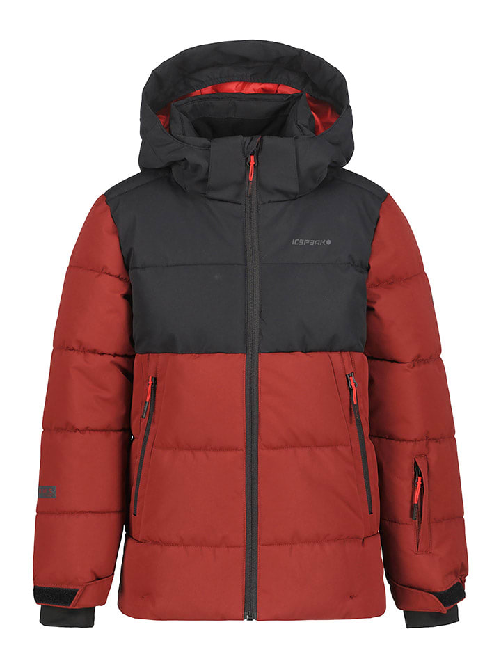 Ski-/ Snowboardjacke "Louin" in Rot/ Schwarz