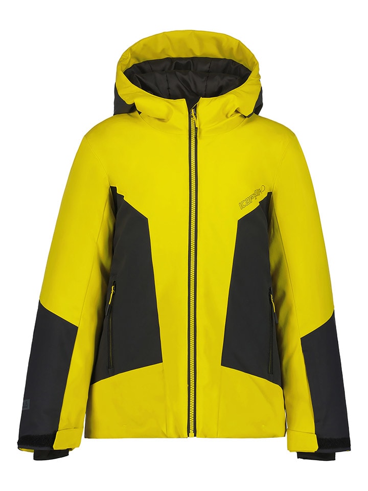 Ski-/ Snowboardjacke "Langdon" in Gelb/ Schwarz
