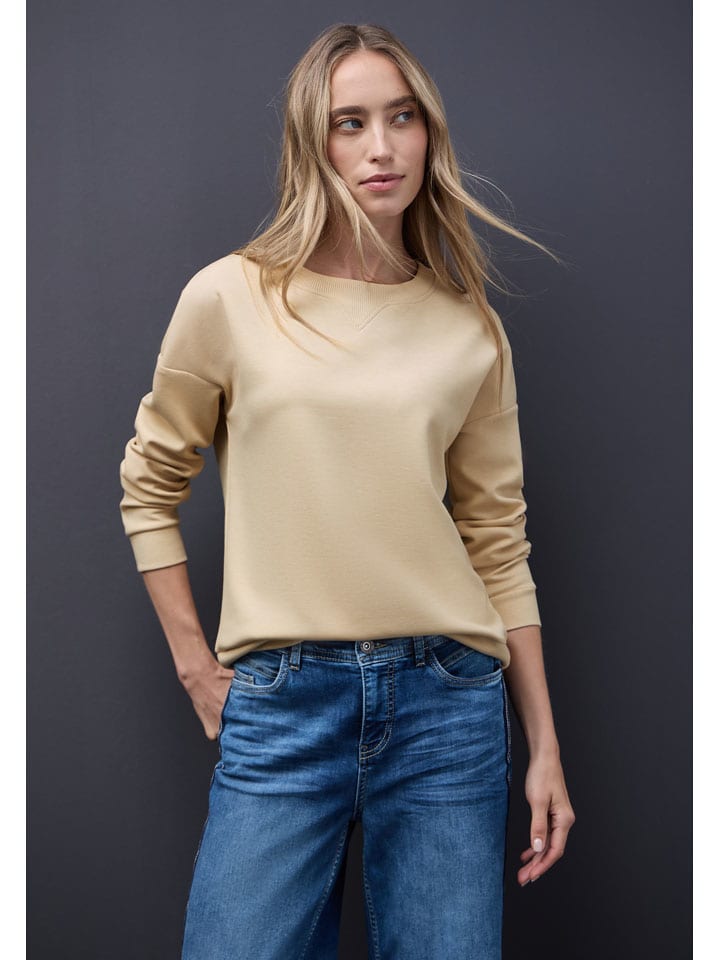 Bluza w kolorze beżowym