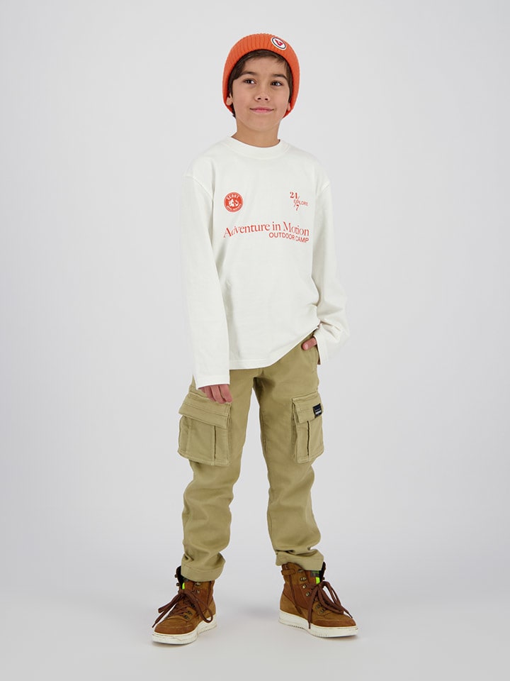 Longsleeve "Herris" in Creme