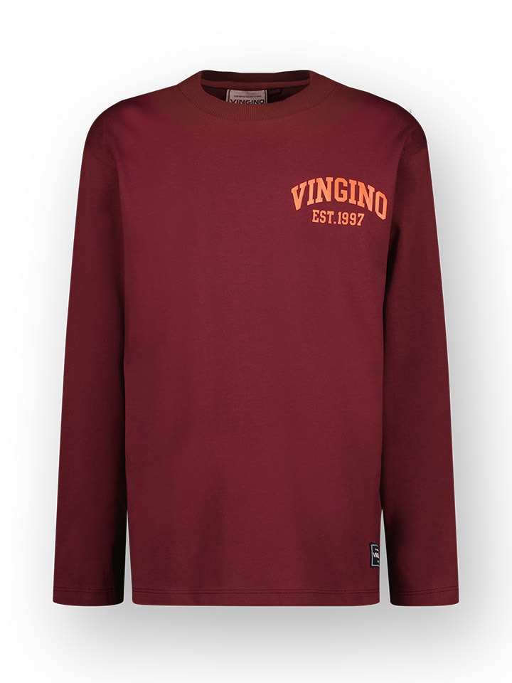 Longsleeve in Rot