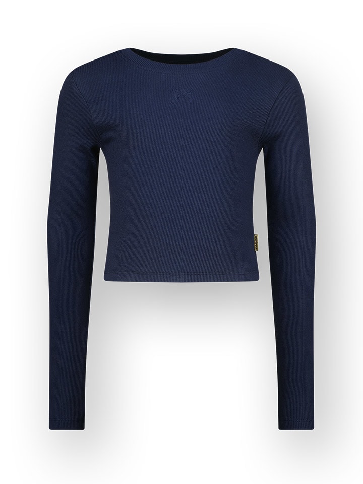Longsleeve in Dunkelblau