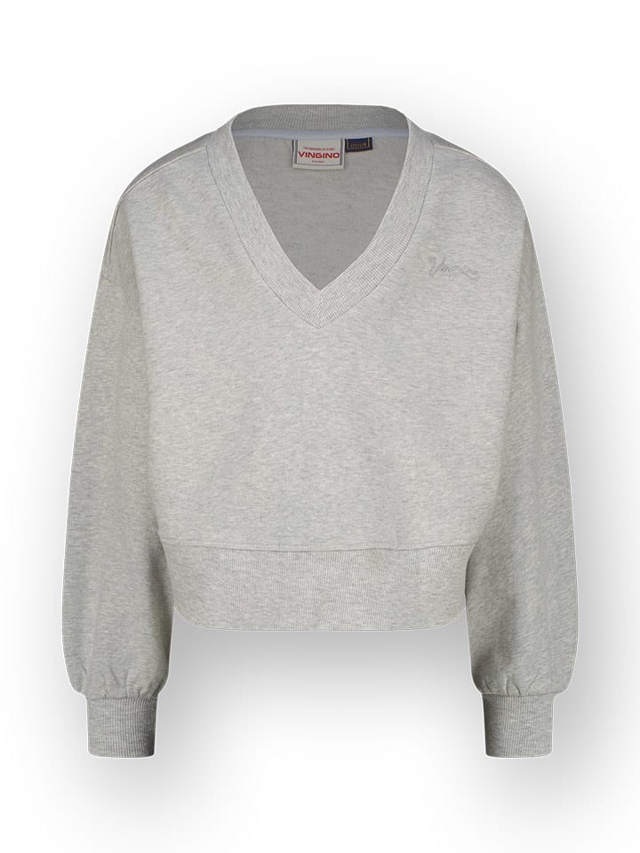 Sweatshirt in Grau