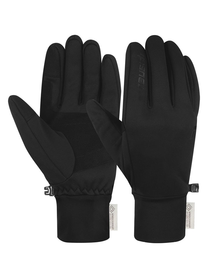 Rękawiczki narciarskie "Vesper WINDSTOPPER® TOUCH-TEC" w kolorze czarnym