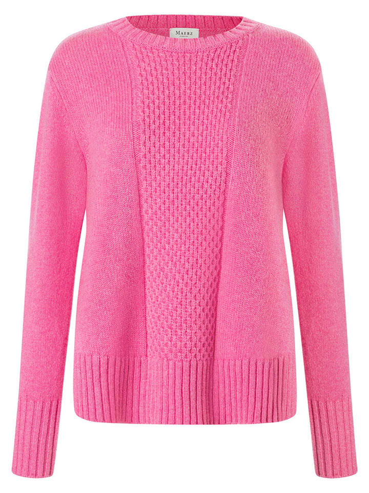 Wollpullover in Pink