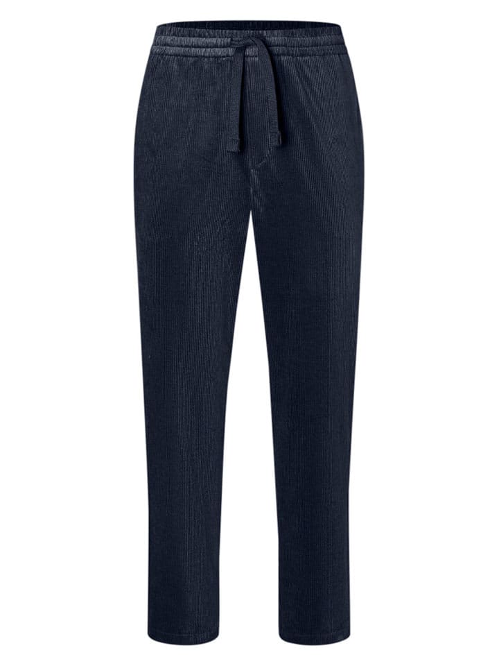 Cordhose in Dunkelblau