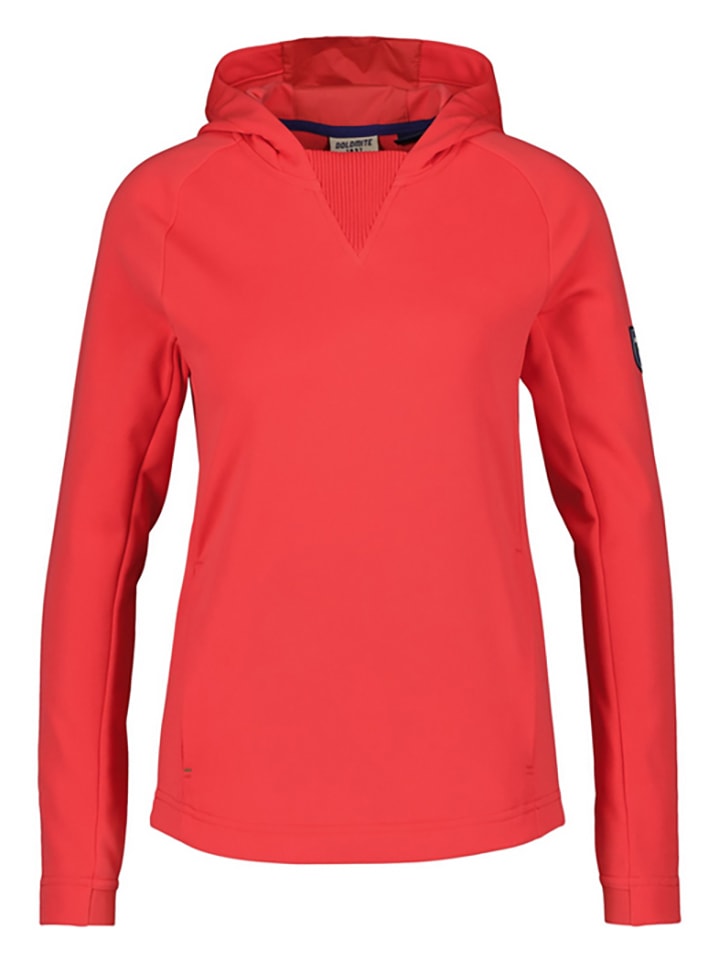 Bluza polarowa "Latemar" w kolorze czerwonym