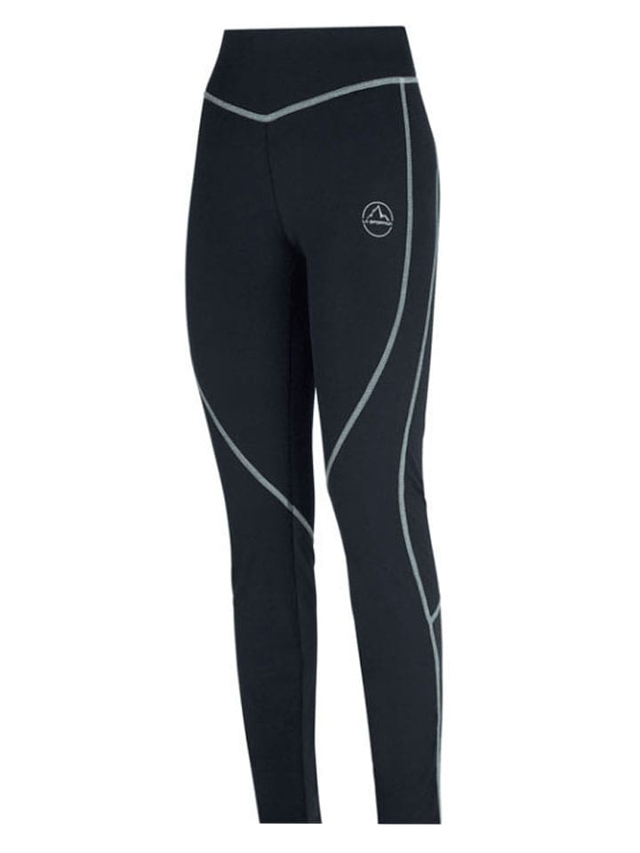 Funktionsleggings "Instant" in Schwarz/ Türkis
