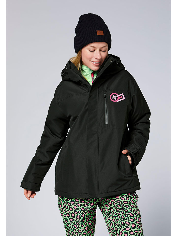 Ski-/ Snowboardjacke in Schwarz