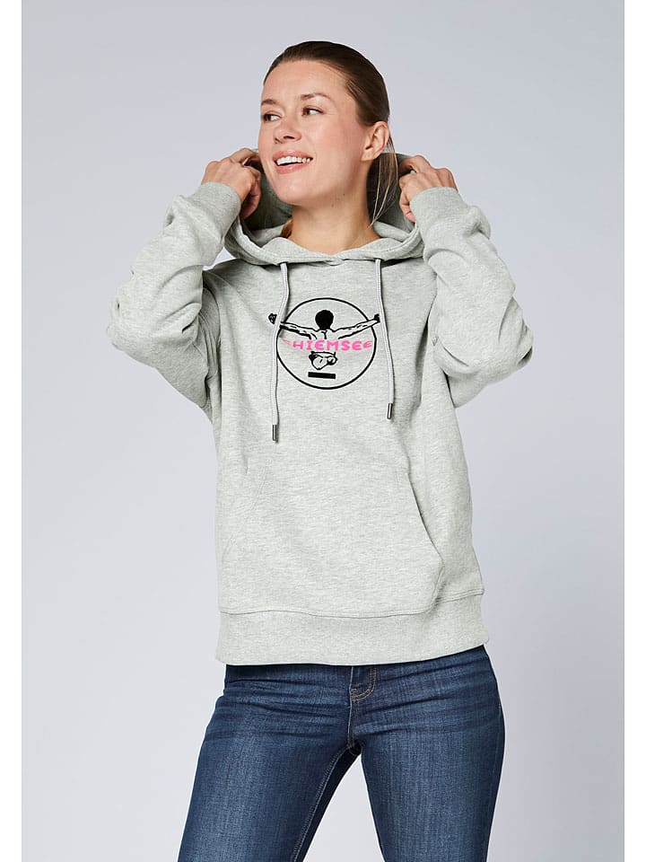 Hoodie in Grau