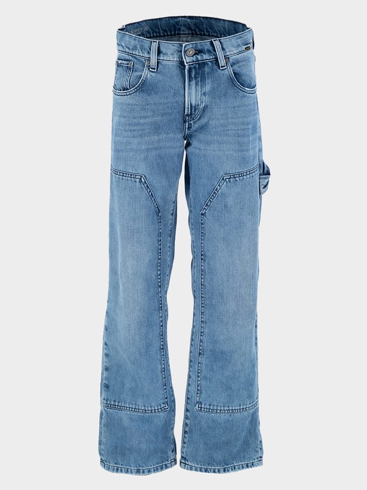 Spijkerbroek - comfort fit - lichtblauw