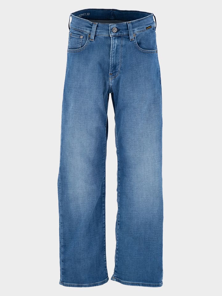 Dżinsy - Comfort fit - w kolorze niebieskim