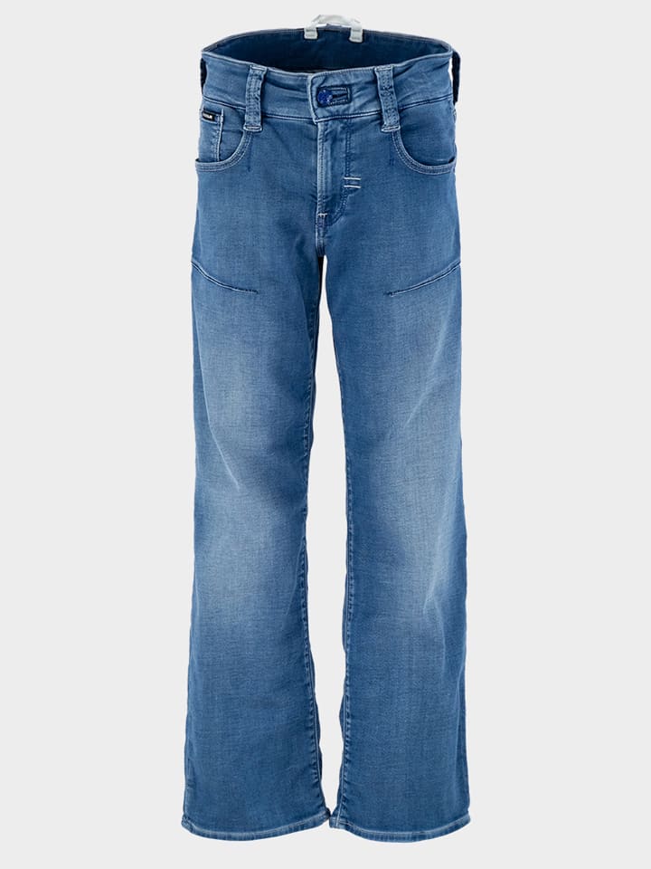 Dżinsy - Comfort fit - w kolorze niebieskim