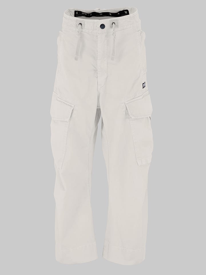 Cargohose in Weiß