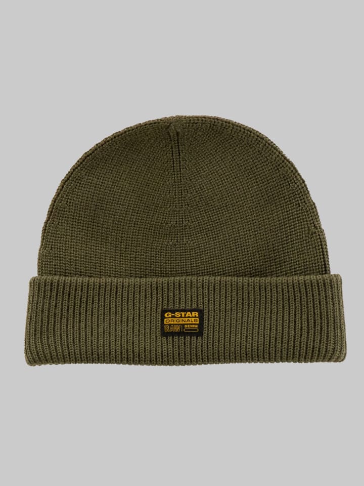 Czapka beanie w kolorze khaki