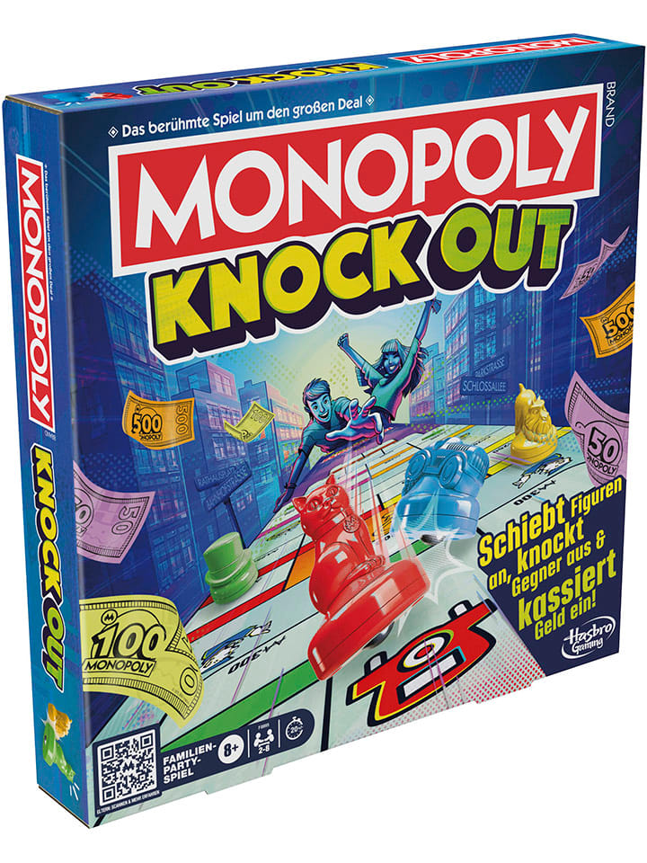 Gra planszowa "Monopoly Knockout" - 8+