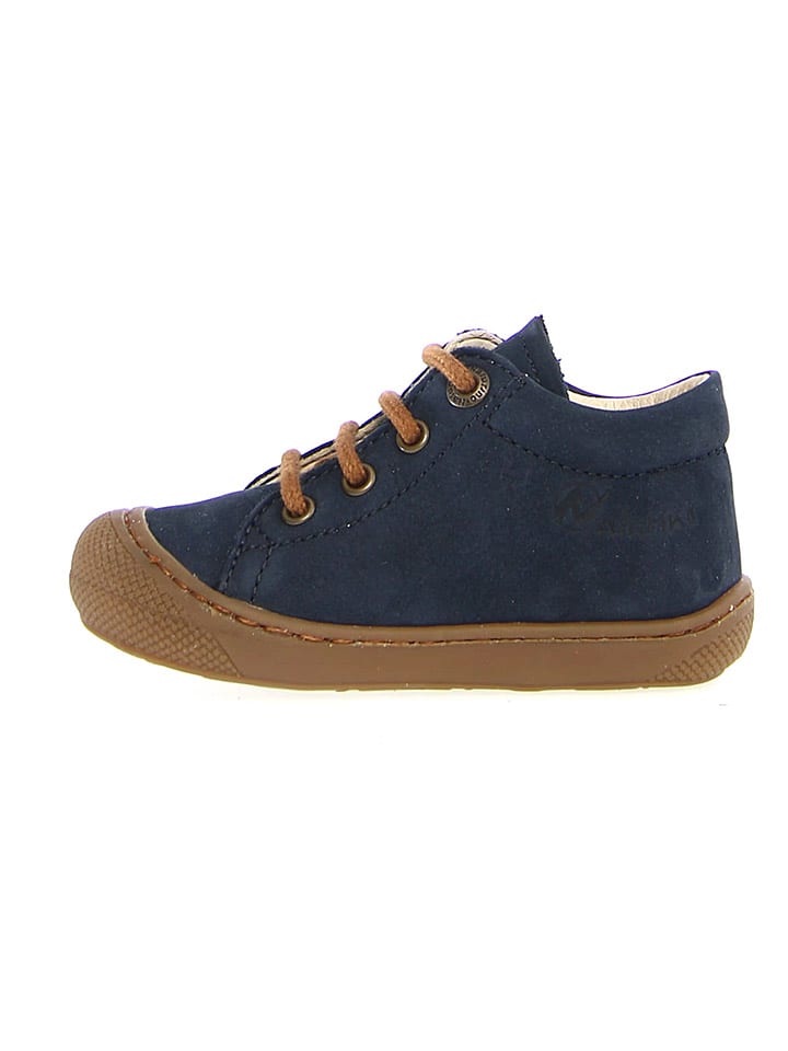 Leder-Lauflernschuhe "Cocoon" in Dunkelblau