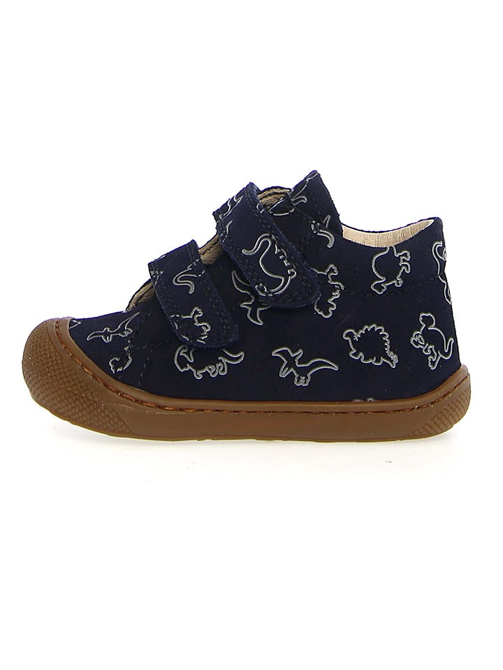 Leder-Lauflernschuhe "Cocoon" in Dunkelblau