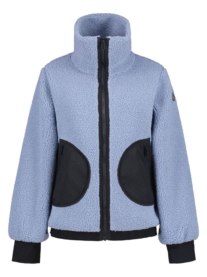 Fleecejacke "Iskoinen" in Hellblau