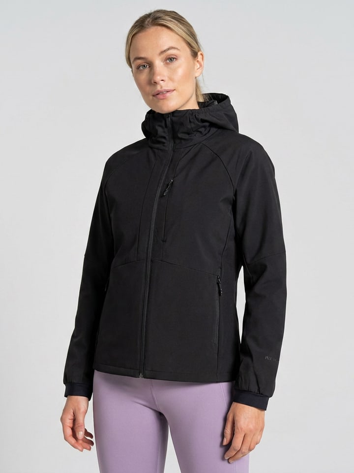 Funktionsjacke "Pajula" in Schwarz