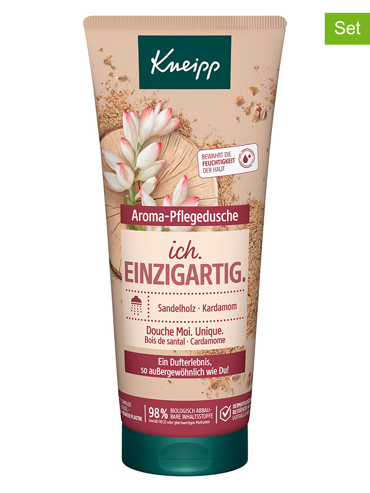 3er-Set: Aroma-Pflegedusche "Ich. Einzigartig.", je 200 ml