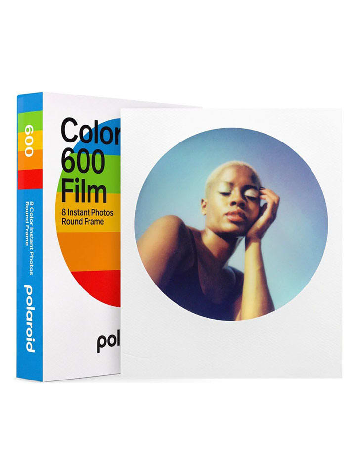 Filmy (8 szt.) "600 Color Round Frame" do aparatu natychmiastowego