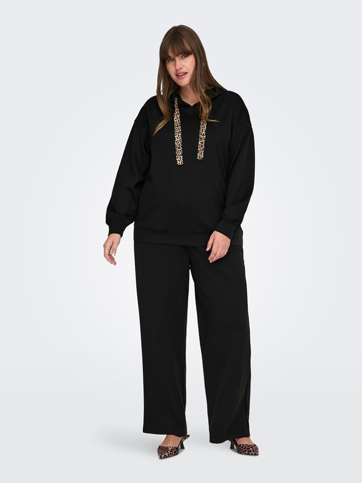 Hoodie in Schwarz