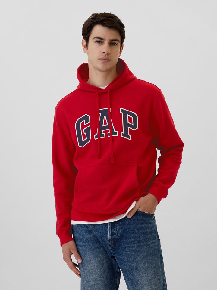 Hoodie in Rot
