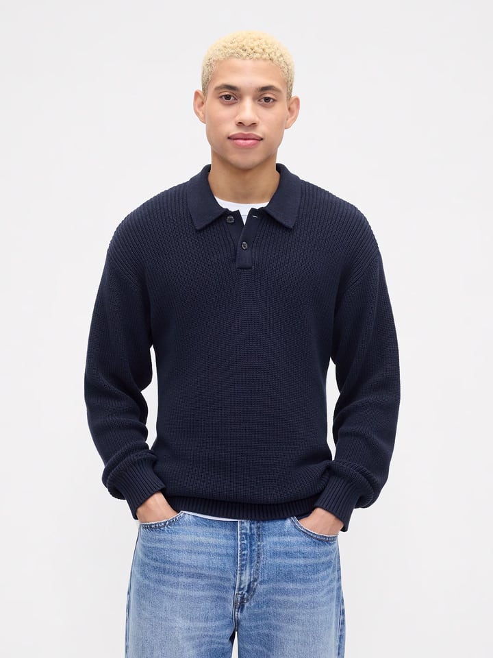 Trui donkerblauw