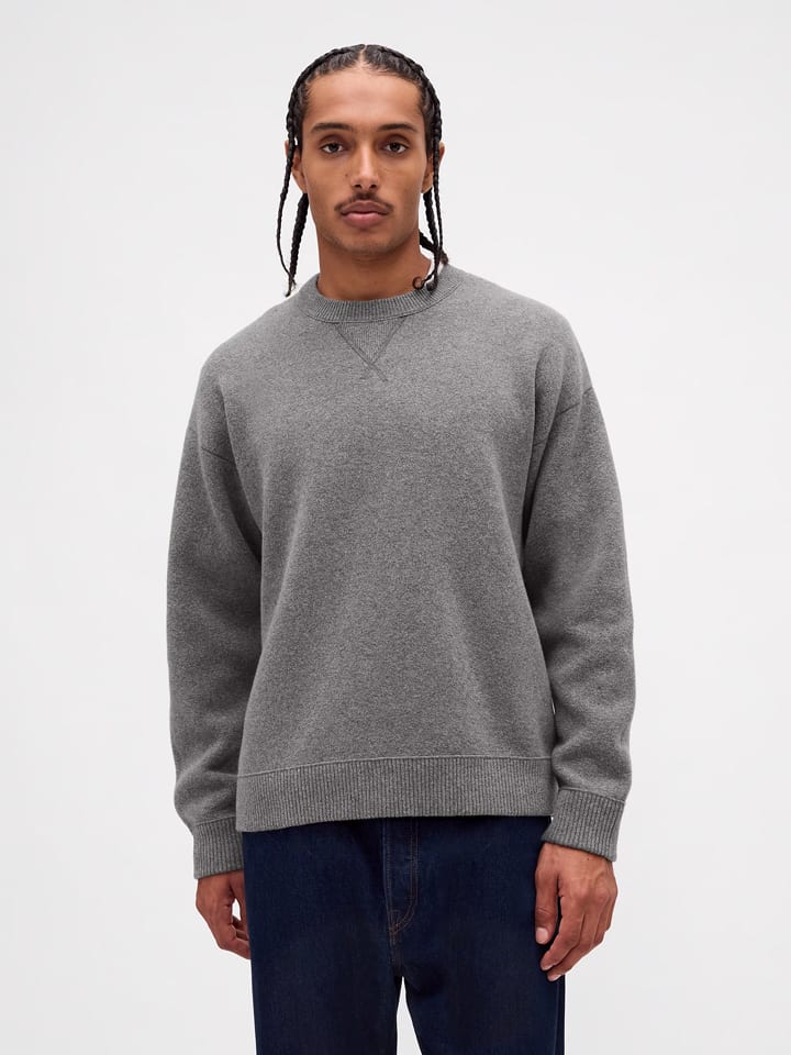 Sweter w kolorze szarym