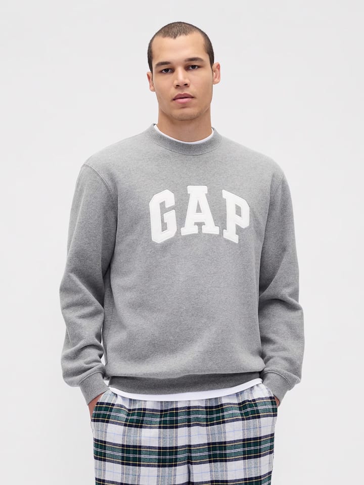 Sweatshirt in Grau