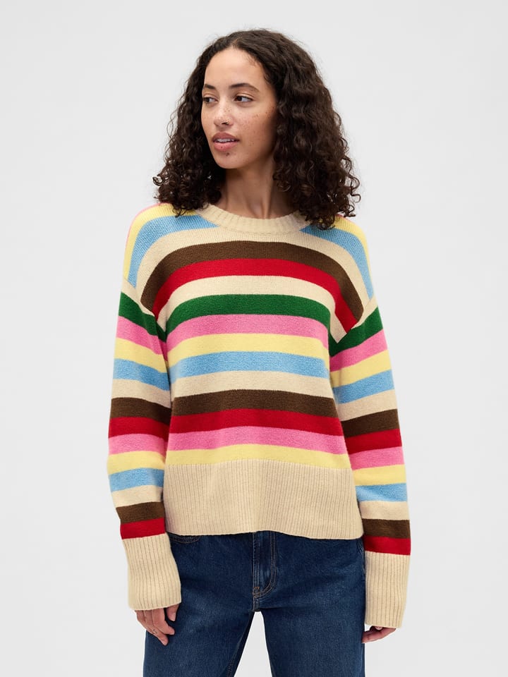 Pullover in Bunt