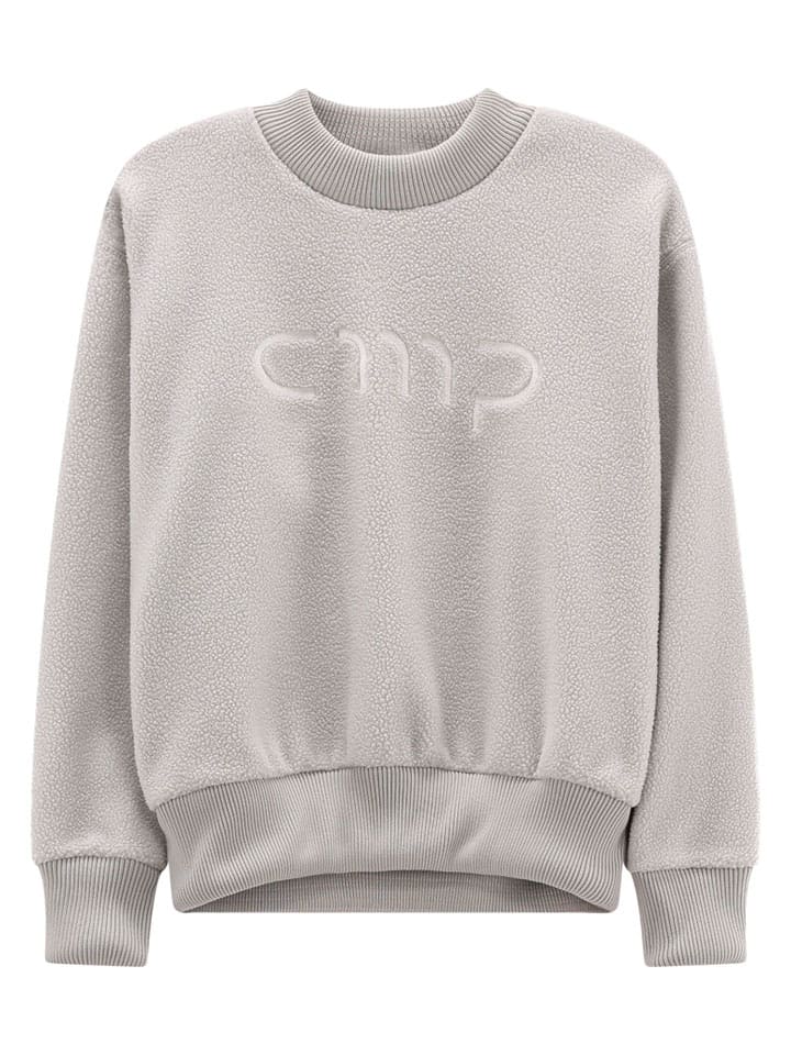Fleece sweatshirt grijs