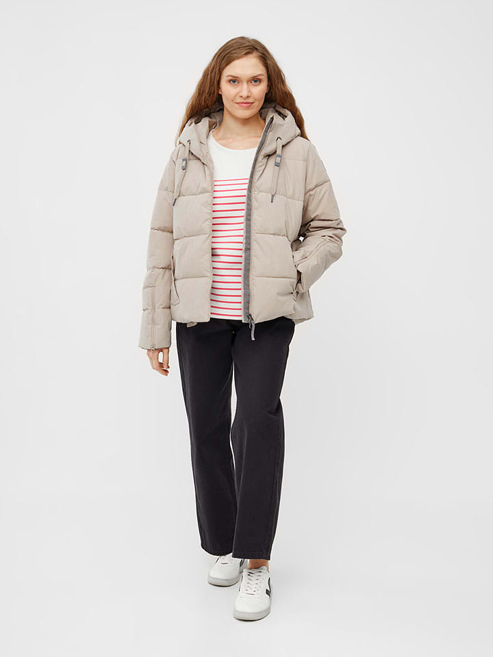 Winterjas beige