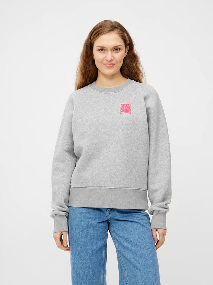 Sweatshirt in Grau