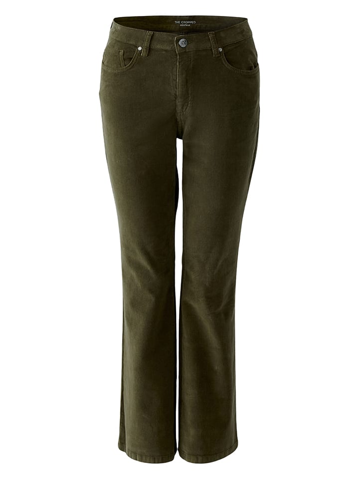 Cordhose in Khaki