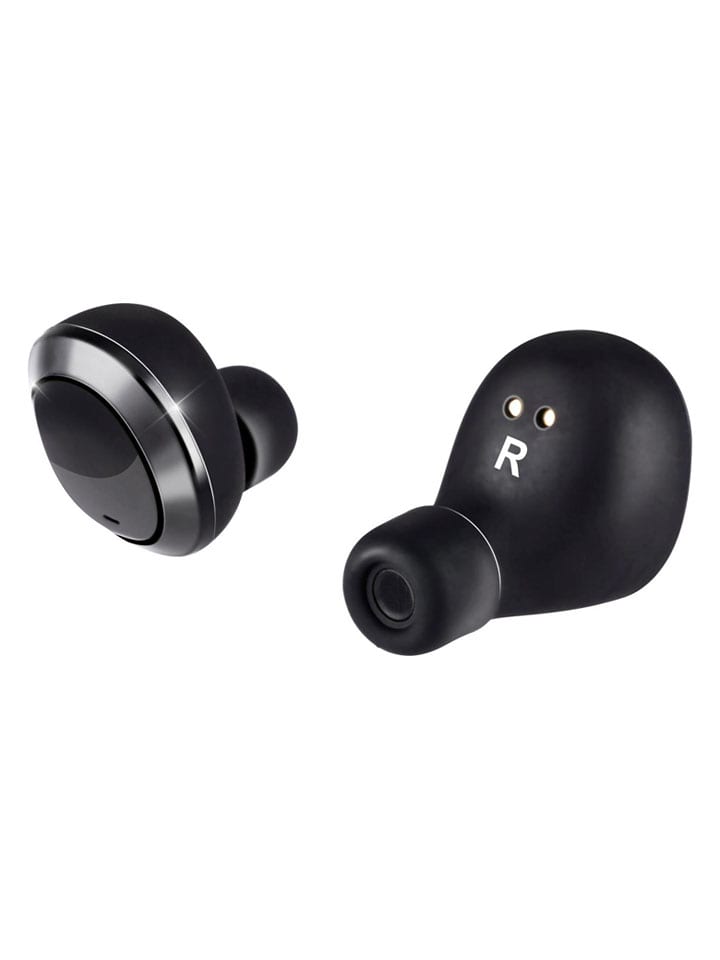 Słuchawki douszne Bluetooth w kolorze czarnym