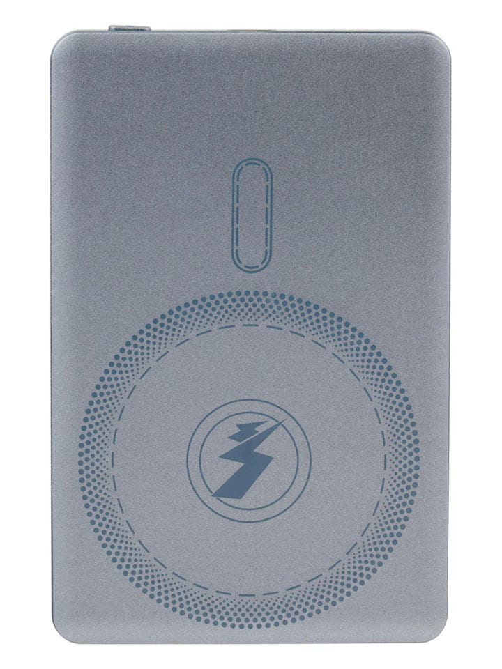Powerbank w kolorze szarym - 5000 mAh