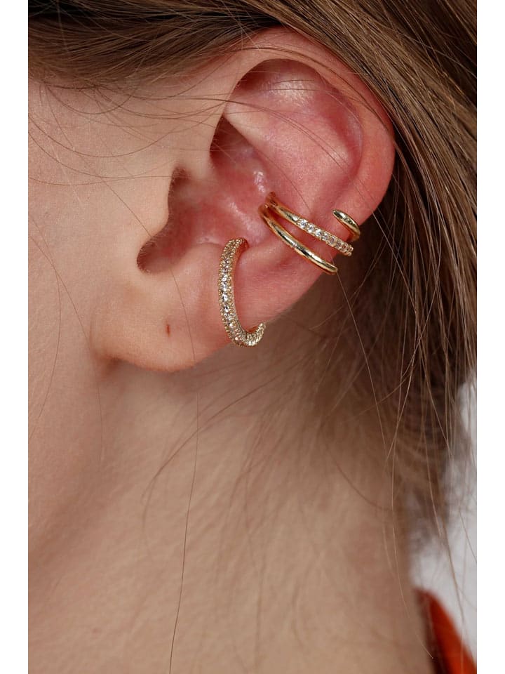 Earcuff mit Edelsteinen