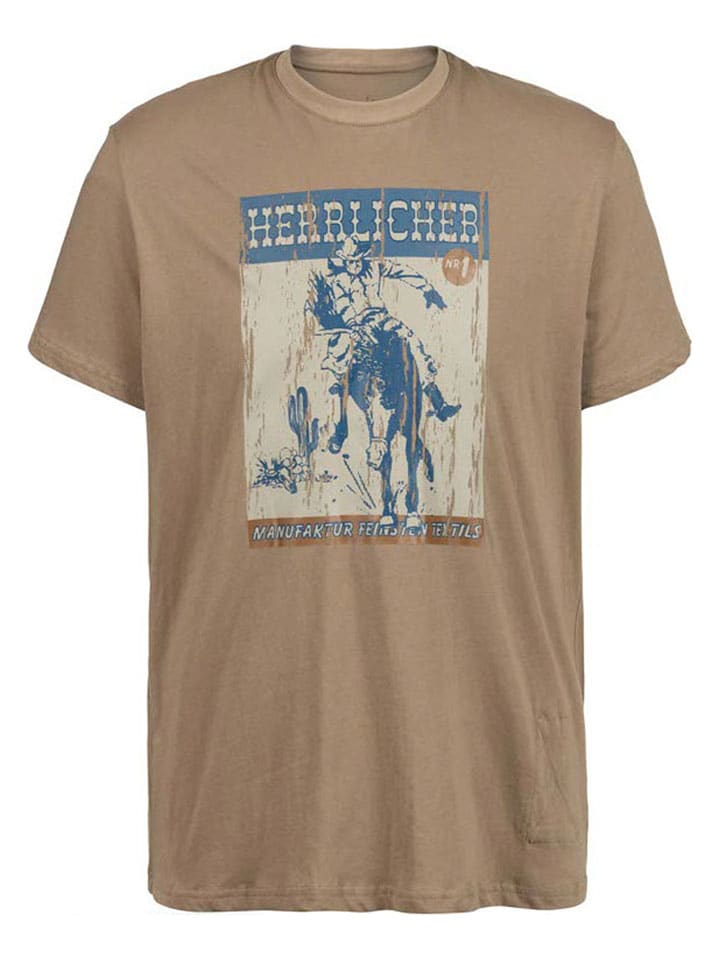 Shirt in Hellbraun