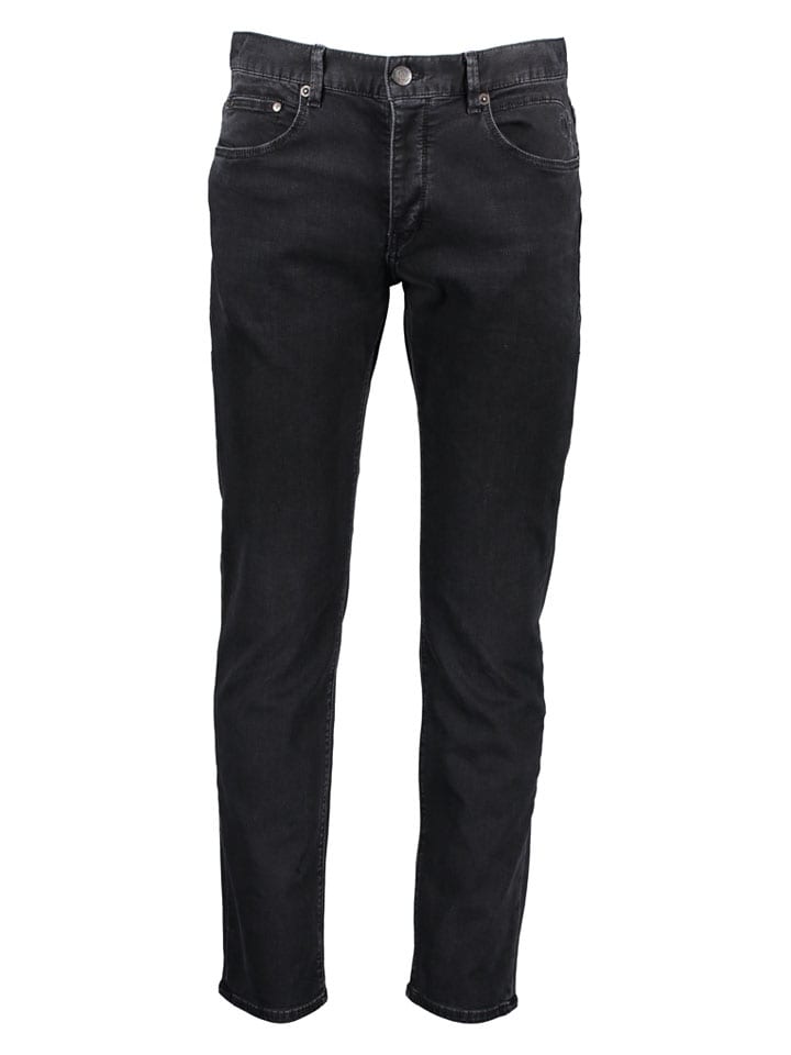 Jeans -Tapered fit - in Schwarz