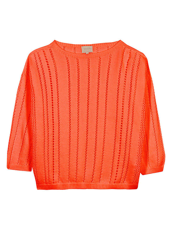 Sweter w kolorze pomarańczowym