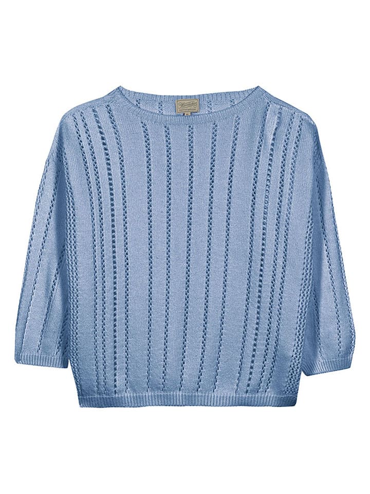 Sweter w kolorze niebieskim