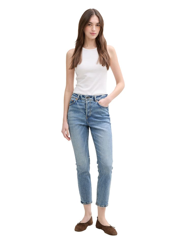 Spijkerbroek - slim fit - lichtblauw